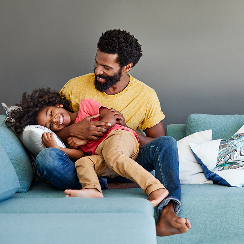 INSIGHT IMAGE / PERSONAL mortgage family father daughter gettyimages-909997372